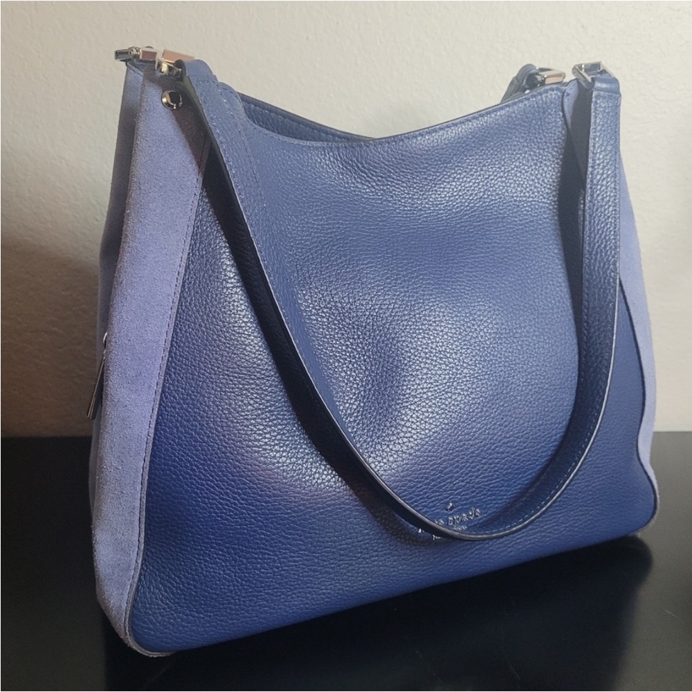 EUC Kate Spade Leila Triple
Compartment Leather/Suede
Shoulder Bag - Picture 2 of 15